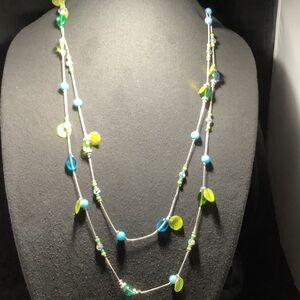Elegant Multi-Color Beaded Necklace